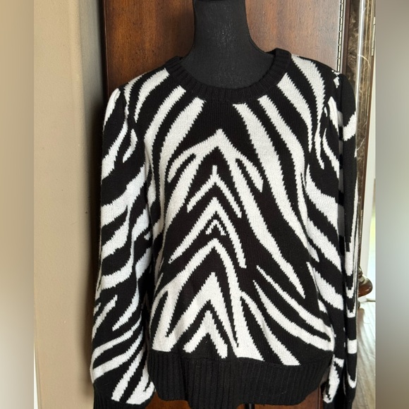 Weaker Retro Zebra Print Sweater‎ - Picture 4 of 9